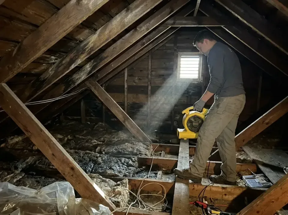 attic-water-damage-drying-proc-007 — frequently asked questions, Emergency Water Extraction & 24/7 Flood Response in Hawaiia…